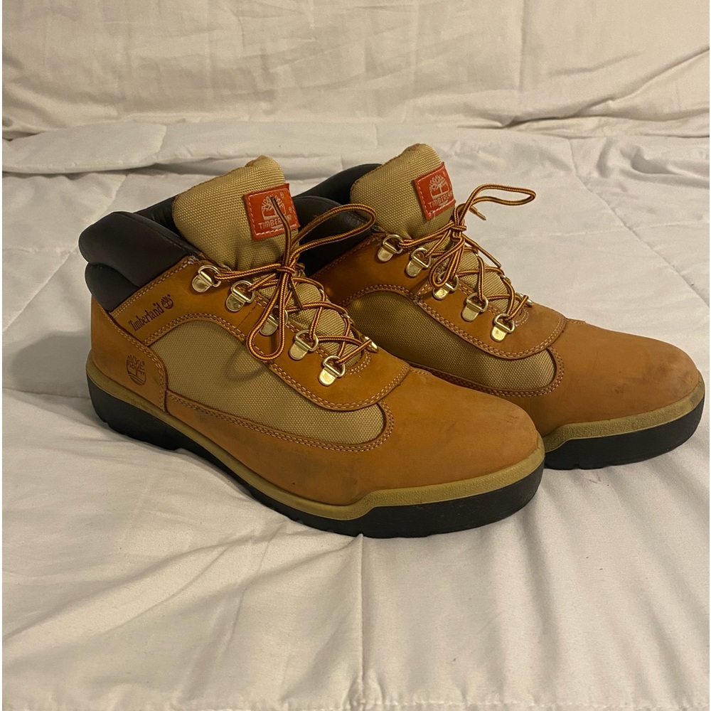 Size 11 Timberland Men's Wheat Waterproof Field Boots